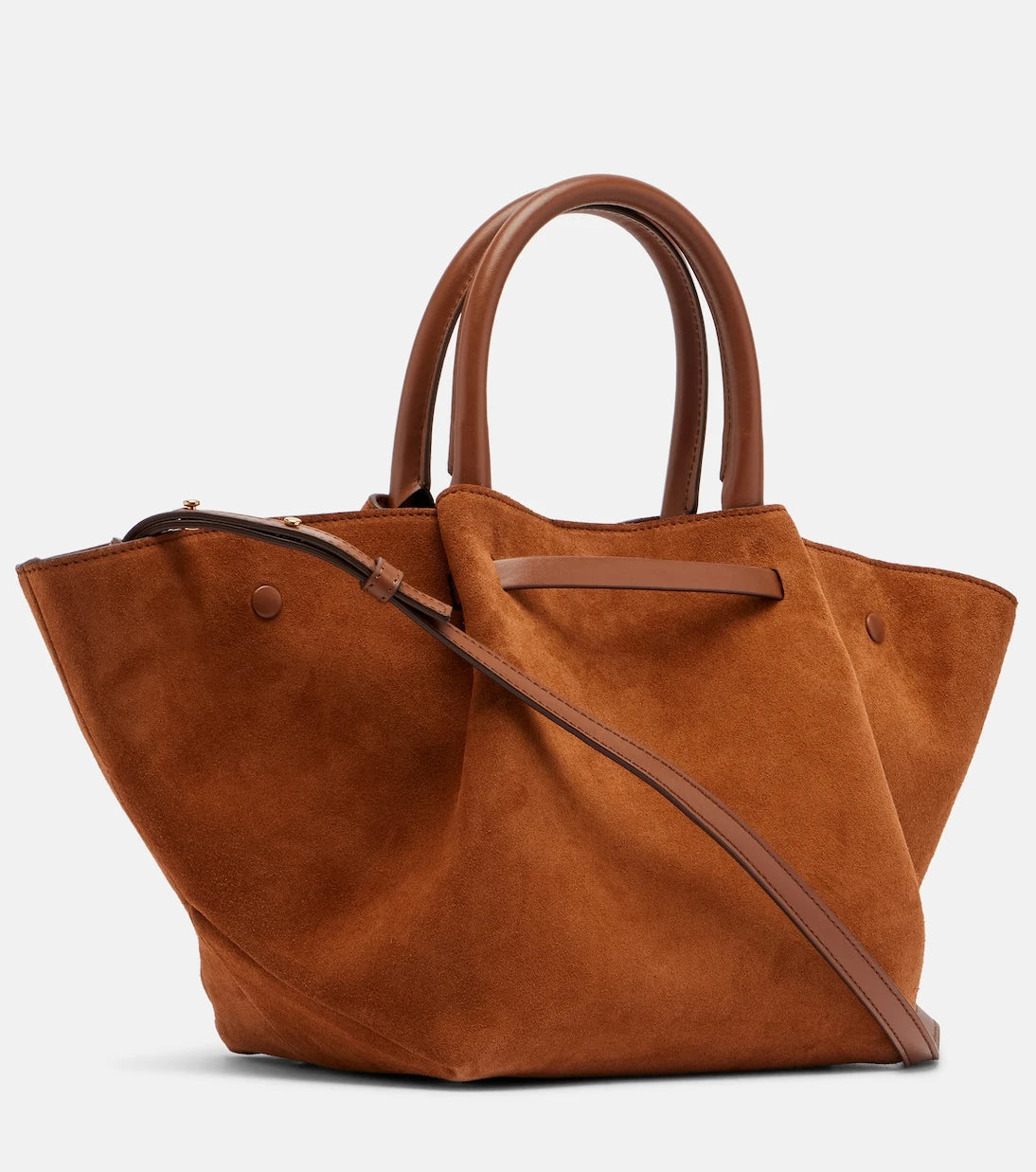DeMellier - New York Midi suede tote bag