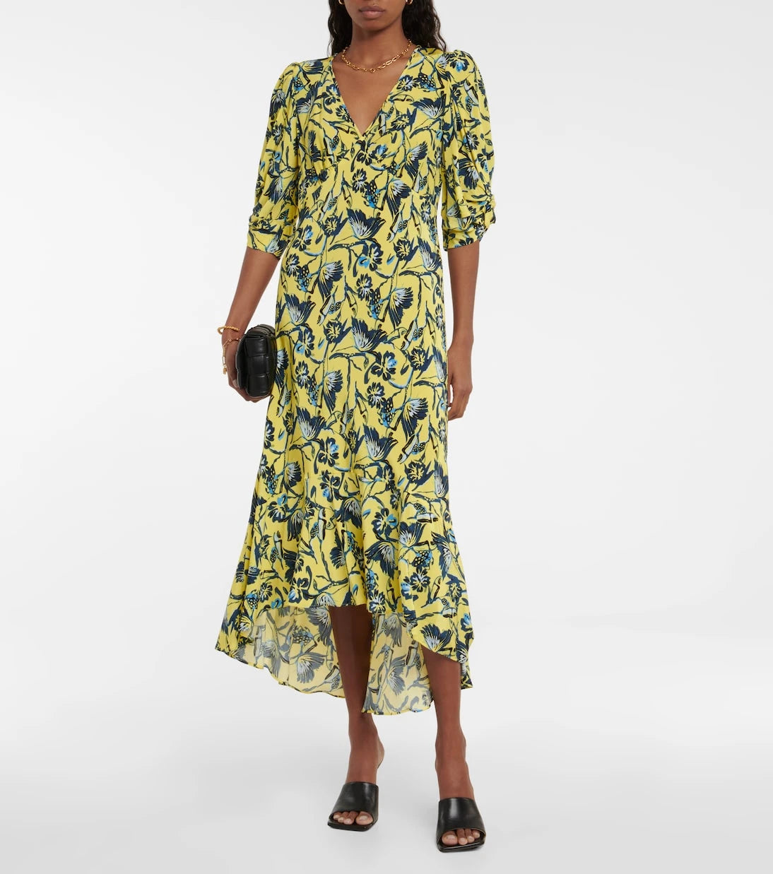 Diane von Furstenberg - Printed crêpe midi dress