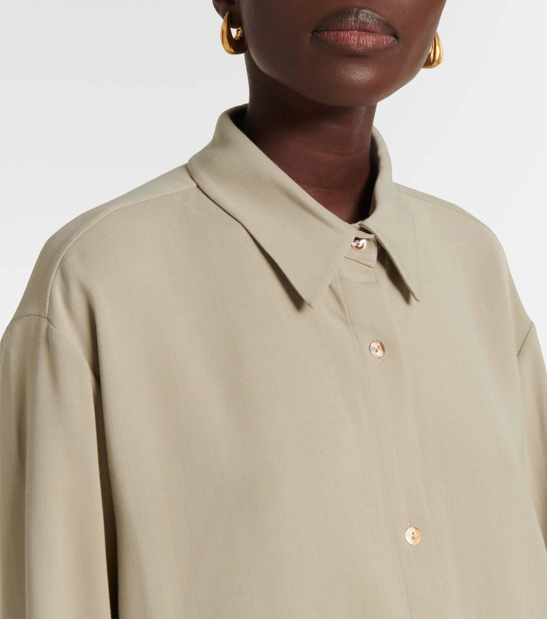 Tove - Rumer wool-blend shirt