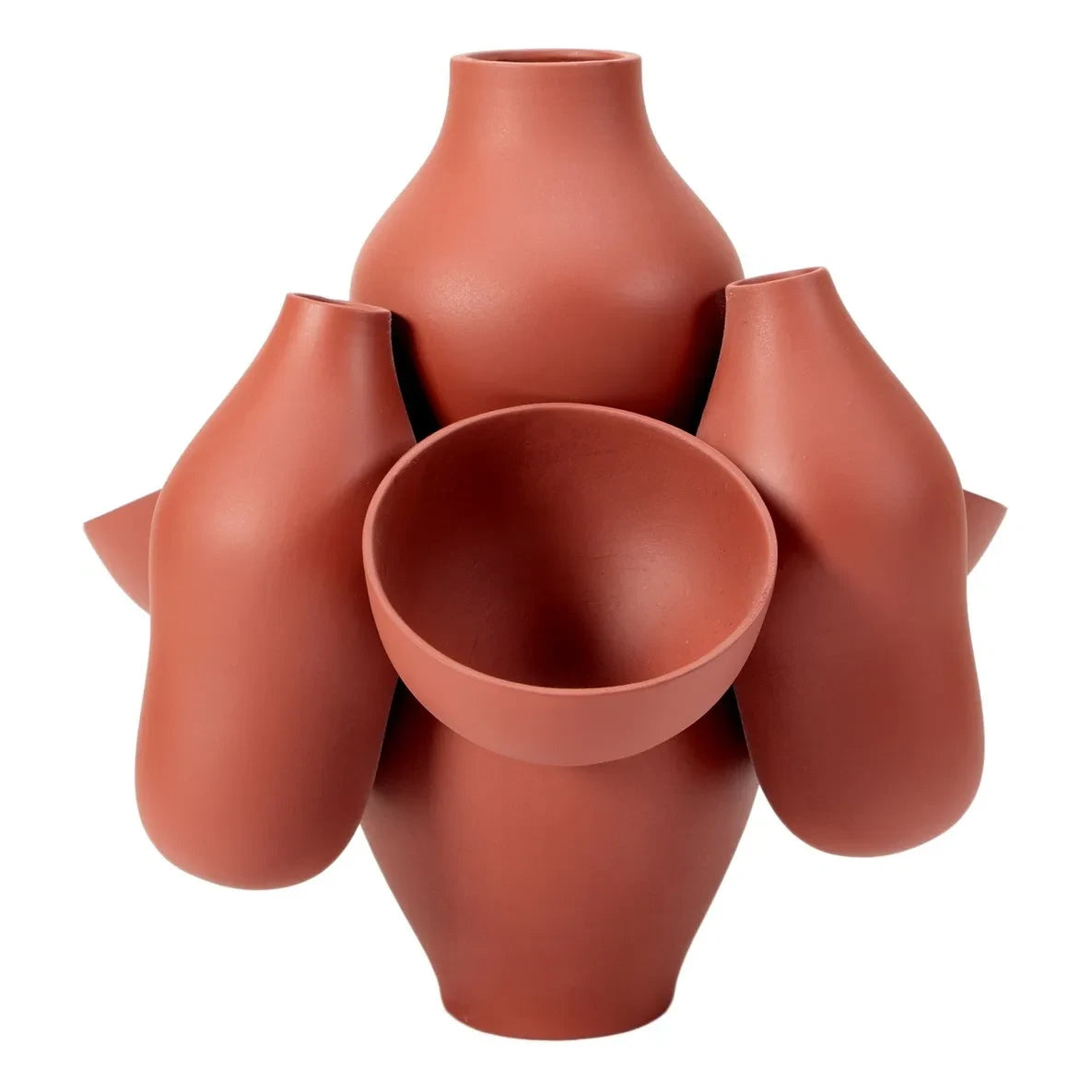Moustache - Allpa ceramic vase, Jean-Baptiste Fastrez | Terracotta