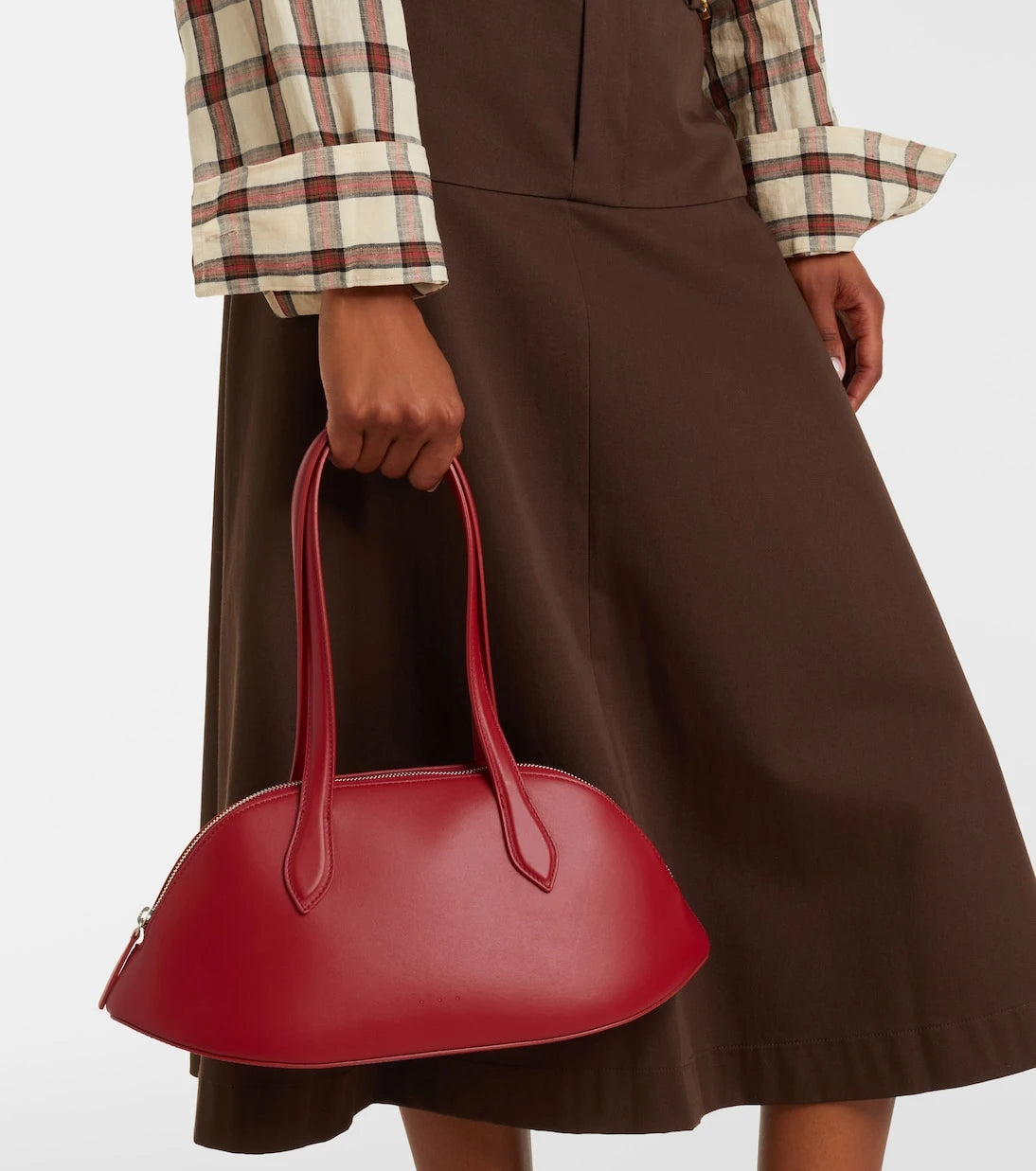 Aesther Ekme - Cosmo Medium leather bowling bag