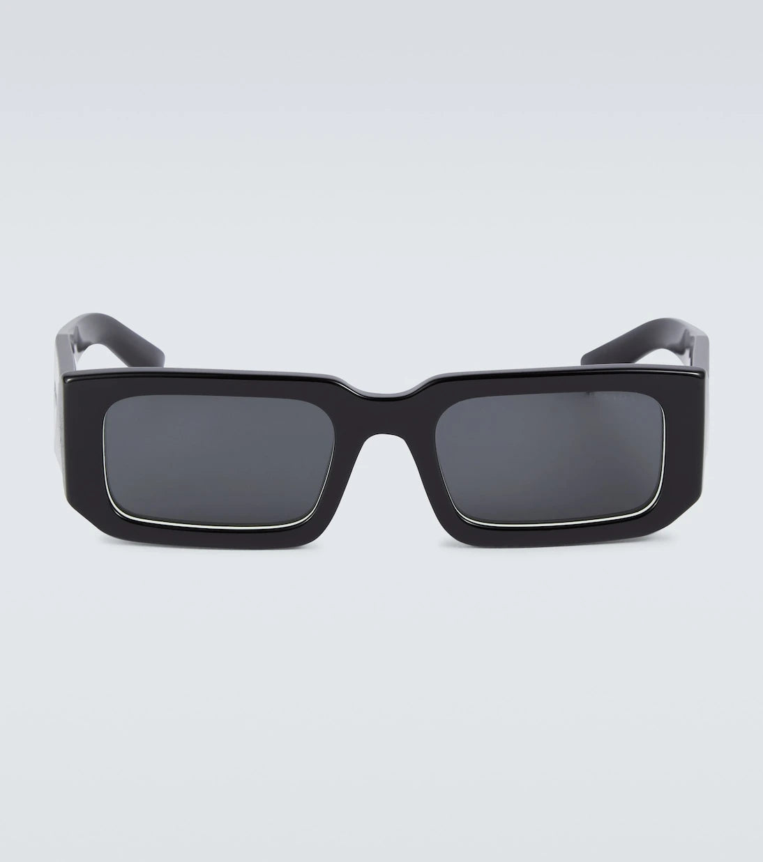 Prada - Symbole rectangular sunglasses