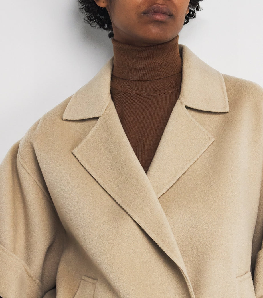 Virgin Wool Short Coat