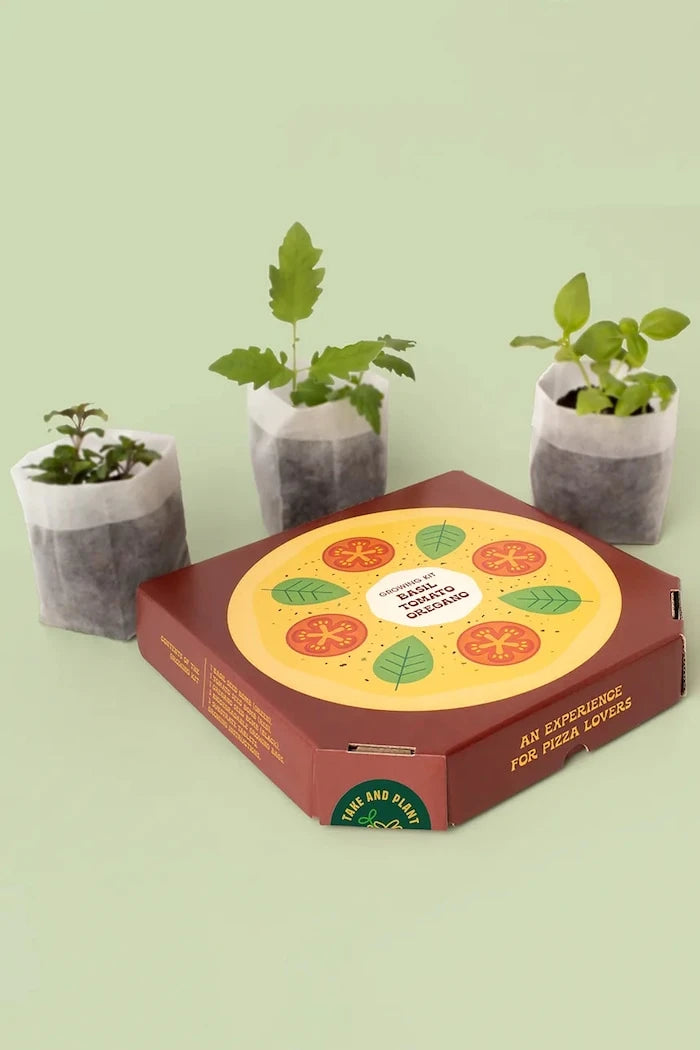 RESETEA Pizza Lovers Bitki Yetiştirme Seti EN 21,5 x 21,5 x 3,5 cm