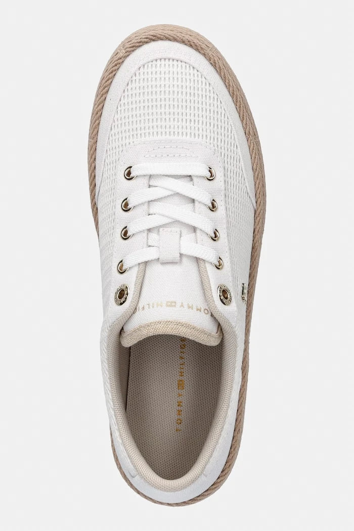 Tommy Hilfiger TH FOXING PLATFORM ROPE ниски кецове дамски