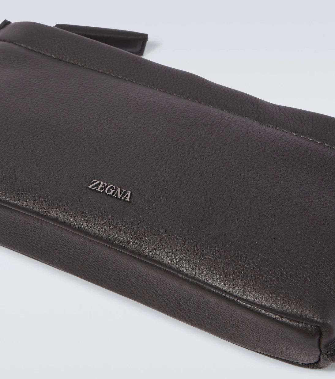 Zegna - Secondskin leather toiletry bag