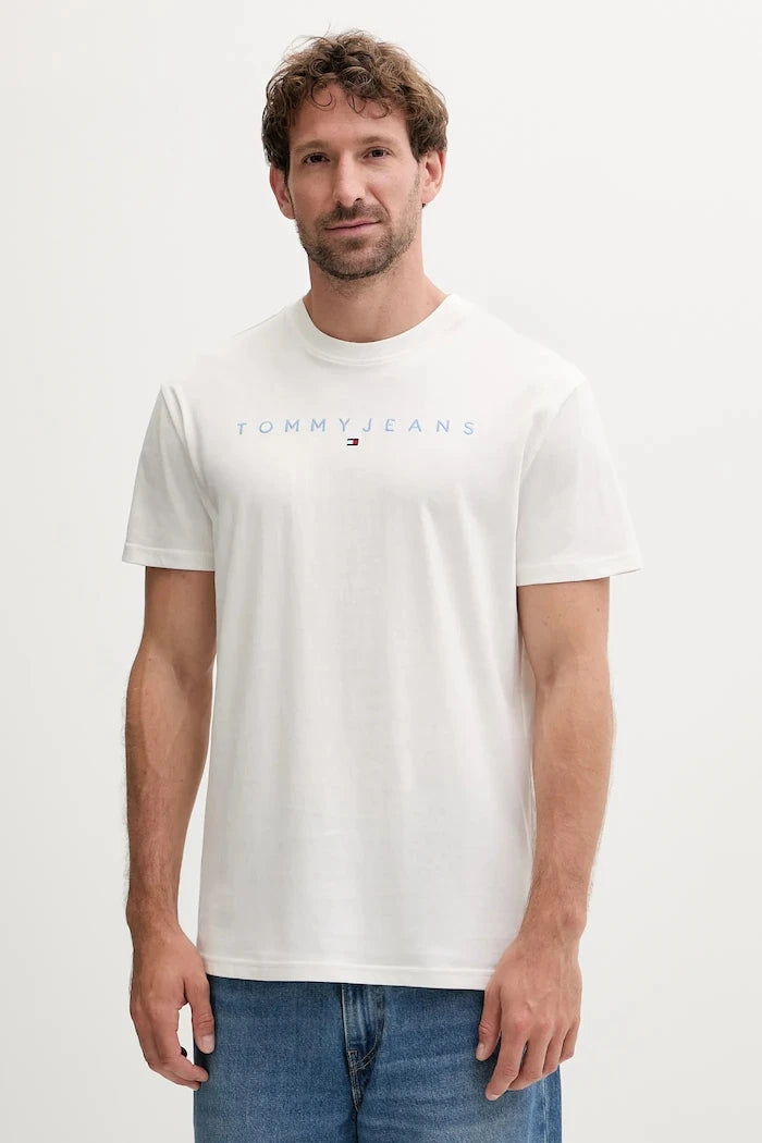 Tommy Jeans Erkek Pamuk Tişört