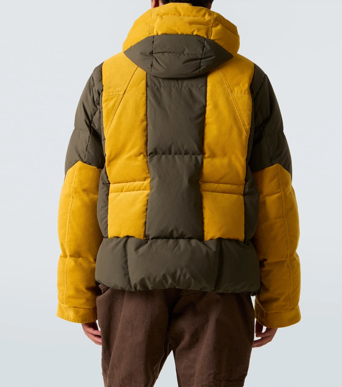Sacai - Colorblock down jacket