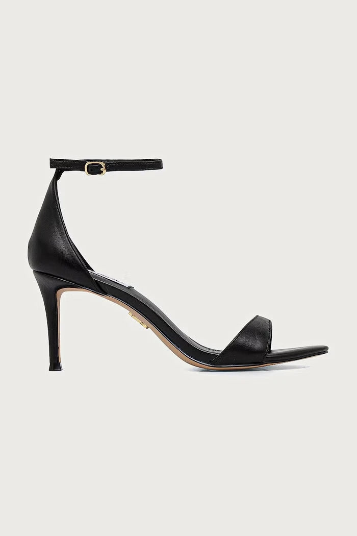Steve Madden deri yüksek topuklu sandalet Necy