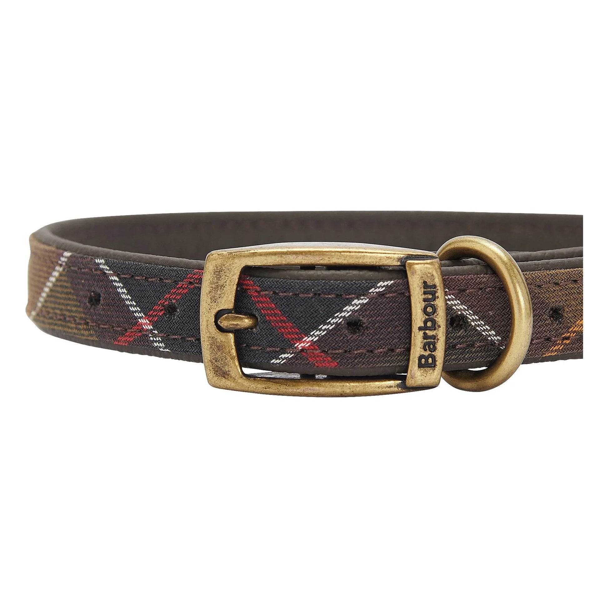 Barbour - Tartan dog collar | Taupe brown