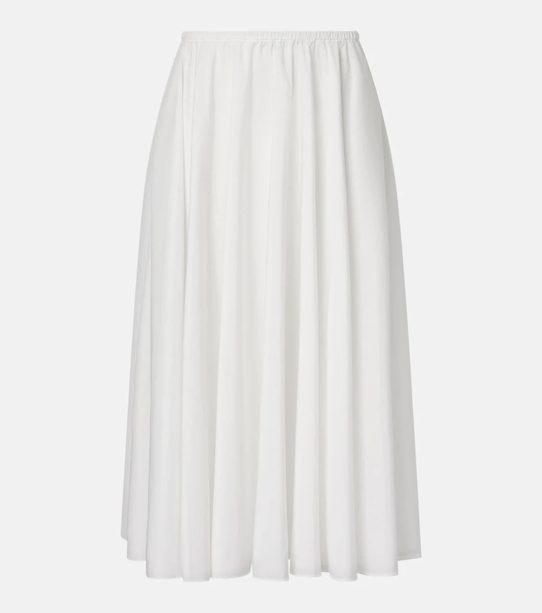 Norma Kamali - High-rise midi skirt