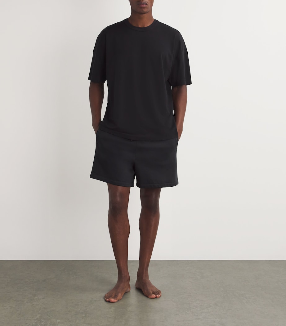 Fleece Relaxed Lounge Shorts