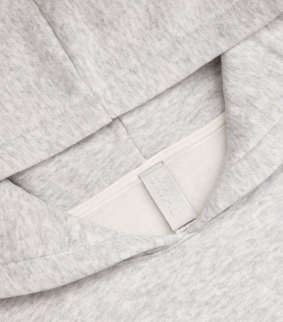 Fleece Lounge Relaxed Hoodie LIGHT HEATHER GREY