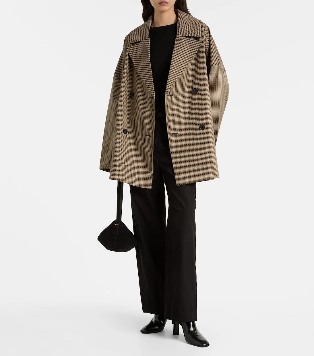 Toteme - Checked cotton blazer