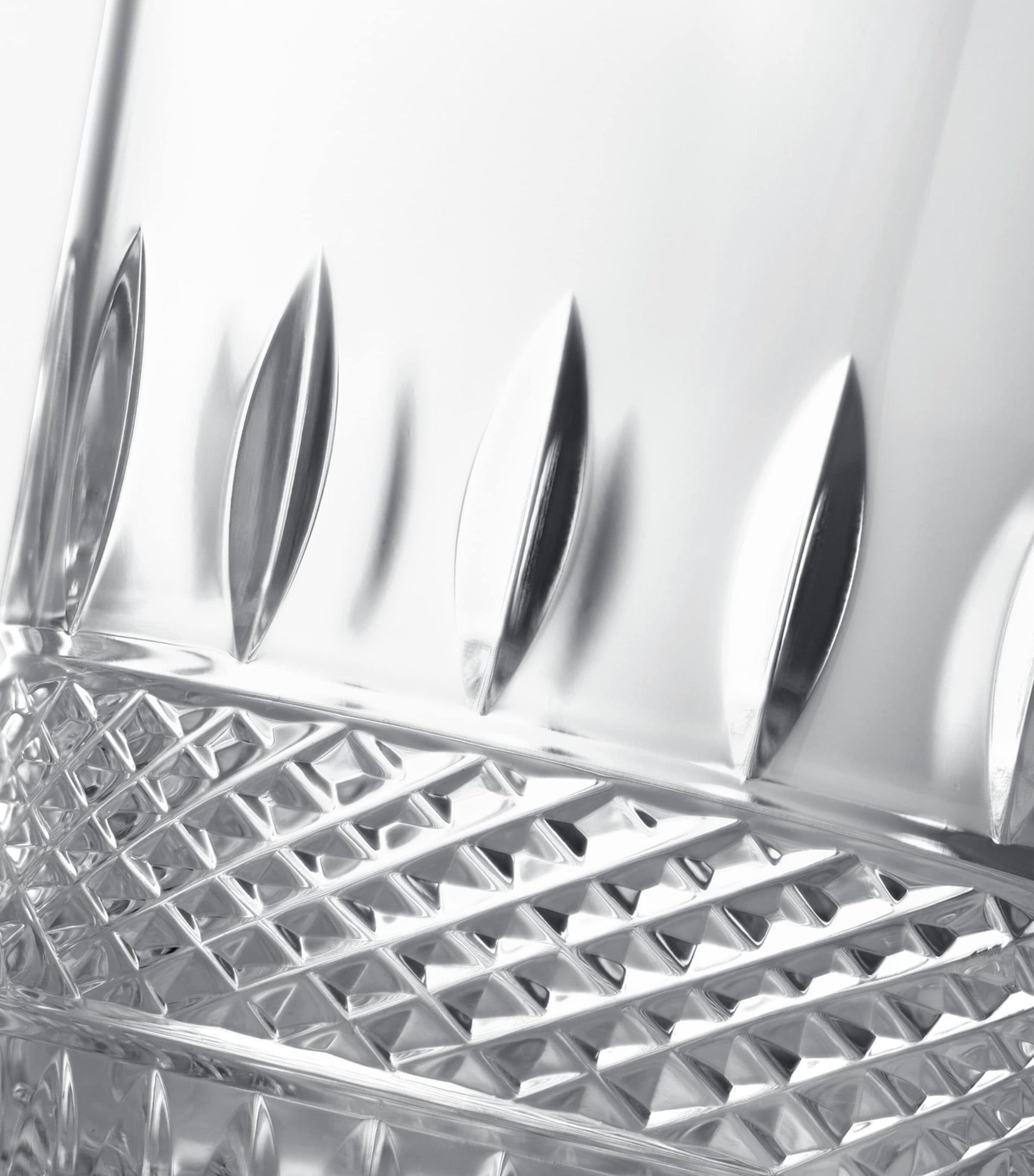 Crystal Mastercraft Irish Lace Decanter Set