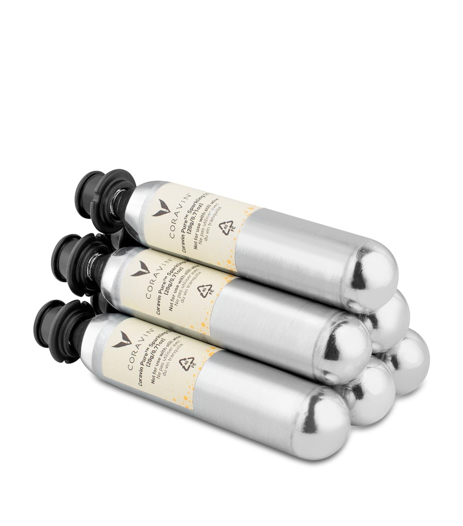 Coravin Pure Sparkling CO2 Capsules (Pack of 6)