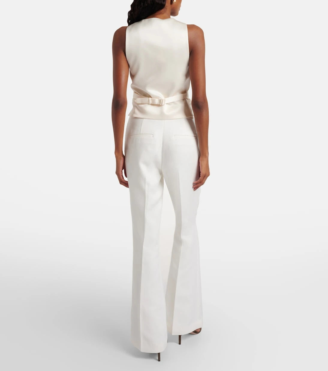 Vince - Mid-rise flared pants