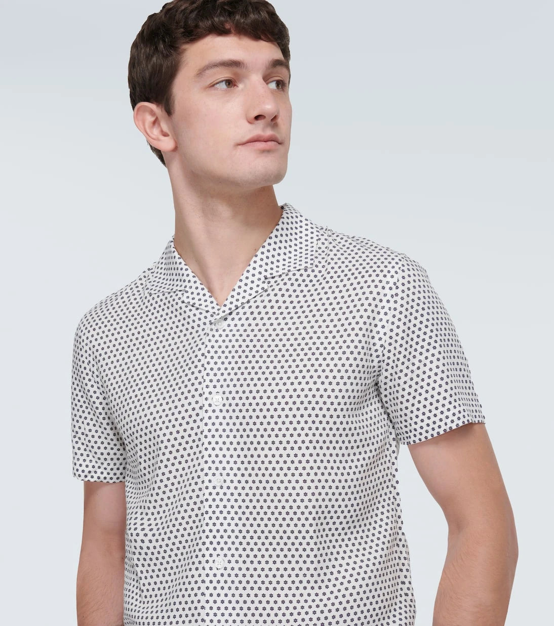Orlebar Brown - Hibbert floral bowling shirt