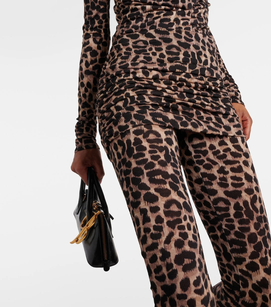 Blumarine - Wool leggings
