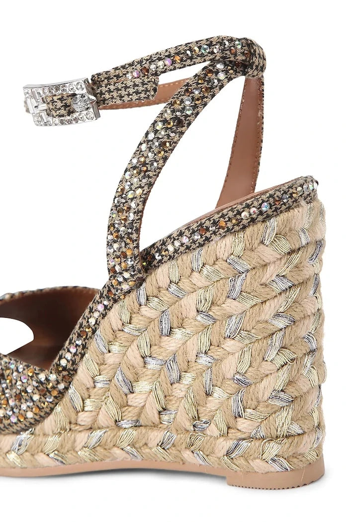Kurt Geiger London Espadrille Dolgu Topuklu Sandalet