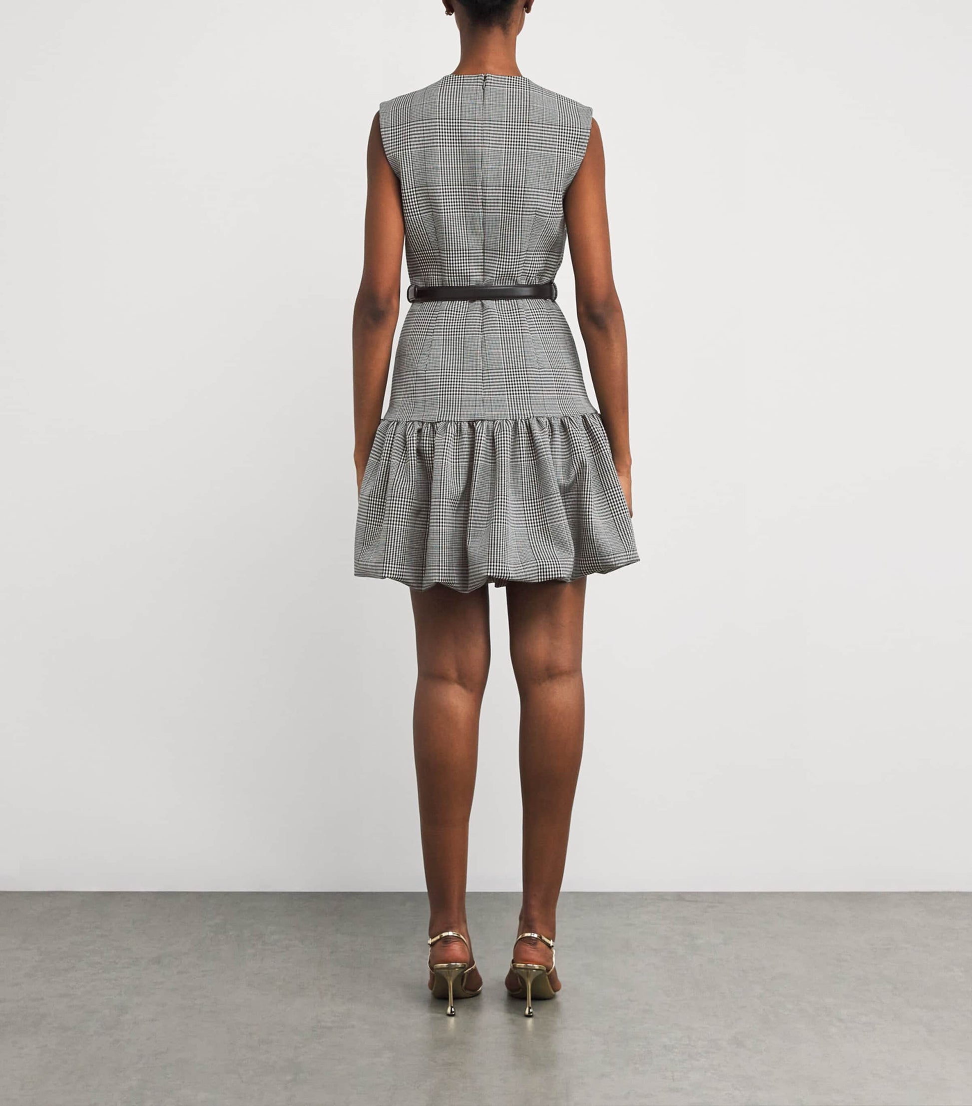 Self-Portrait Multi Prince of Wales Check Mini Dress