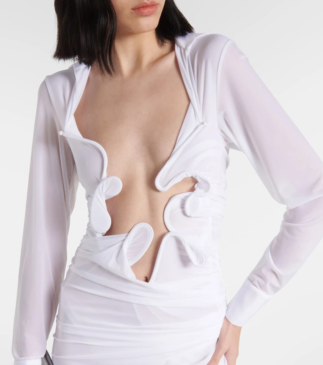 Christopher Esber - Venus Plunge jersey maxi dress