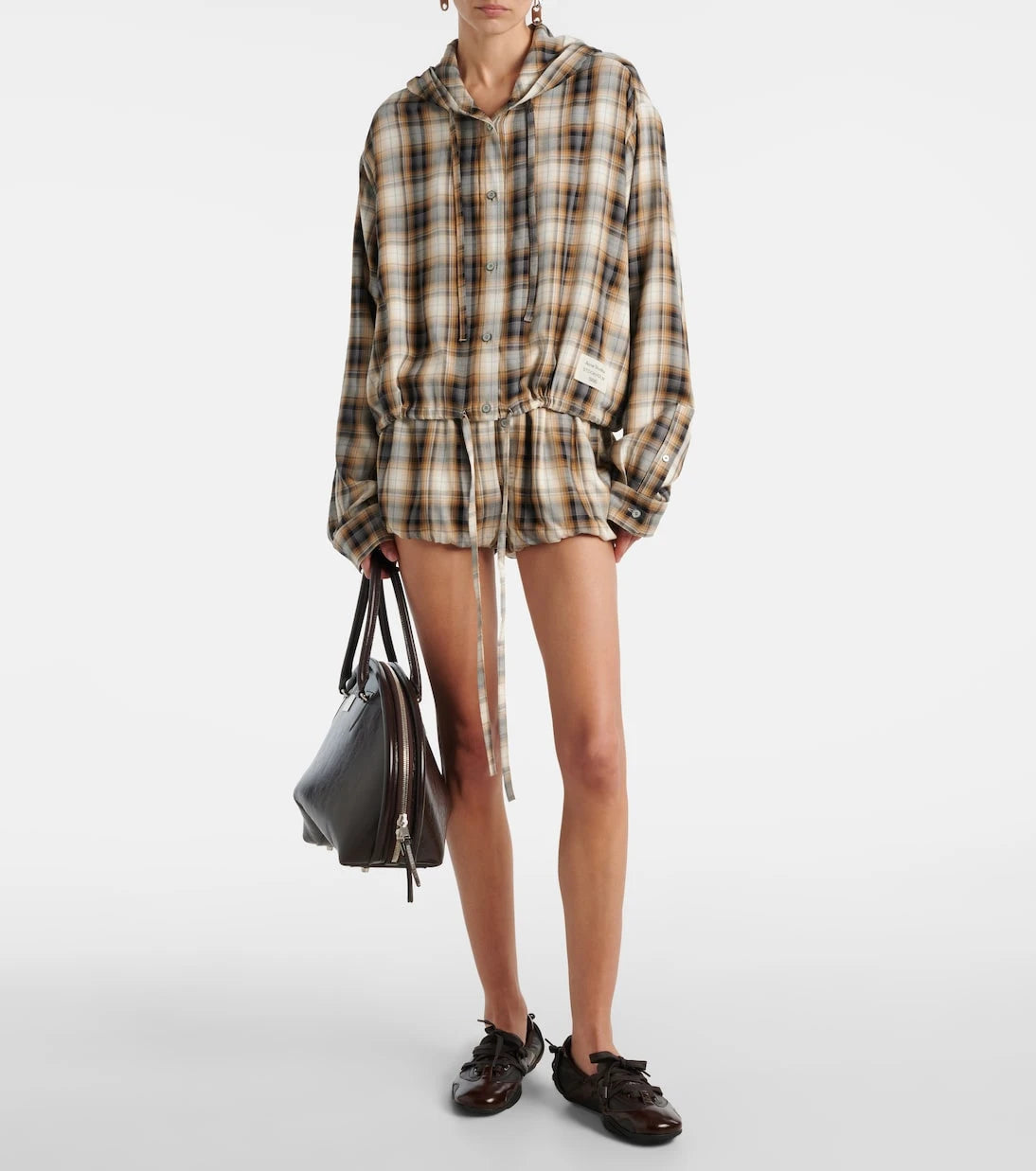 Acne Studios - Plaid shorts