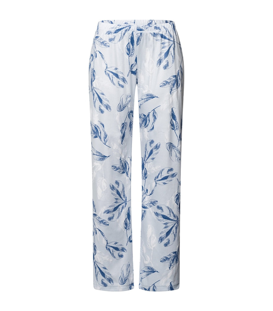 Hanro Multi Cotton Garden Print Pyjama Trousers