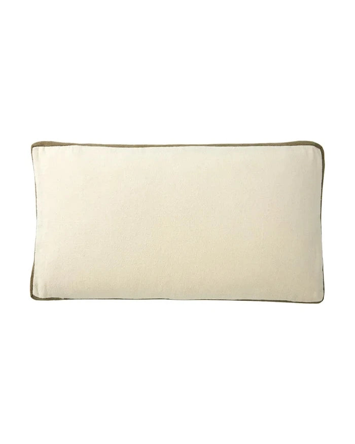 BOSS CLAYTON Milk 31 x 55 cm Dekoratif Keten Yastık Kılıfı