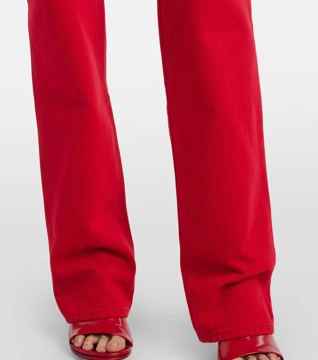 Jacquemus - De-Nîmes high-rise straight jeans