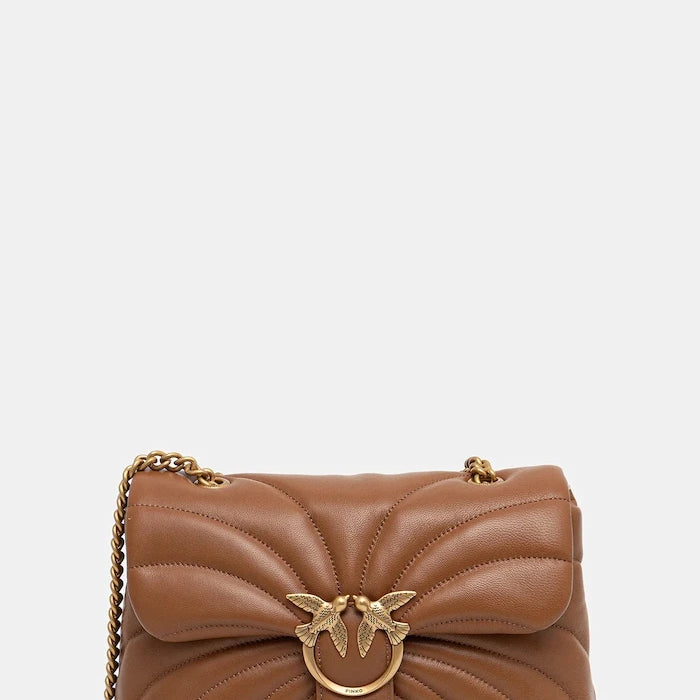 Pinko чанта дамска от кожа