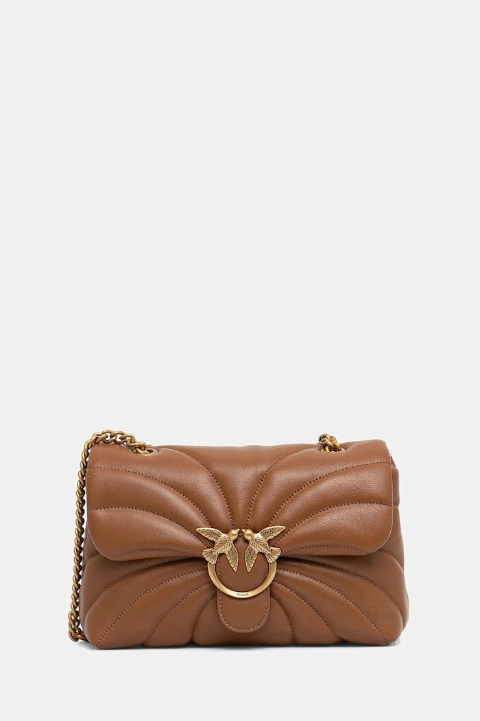 Pinko чанта дамска от кожа