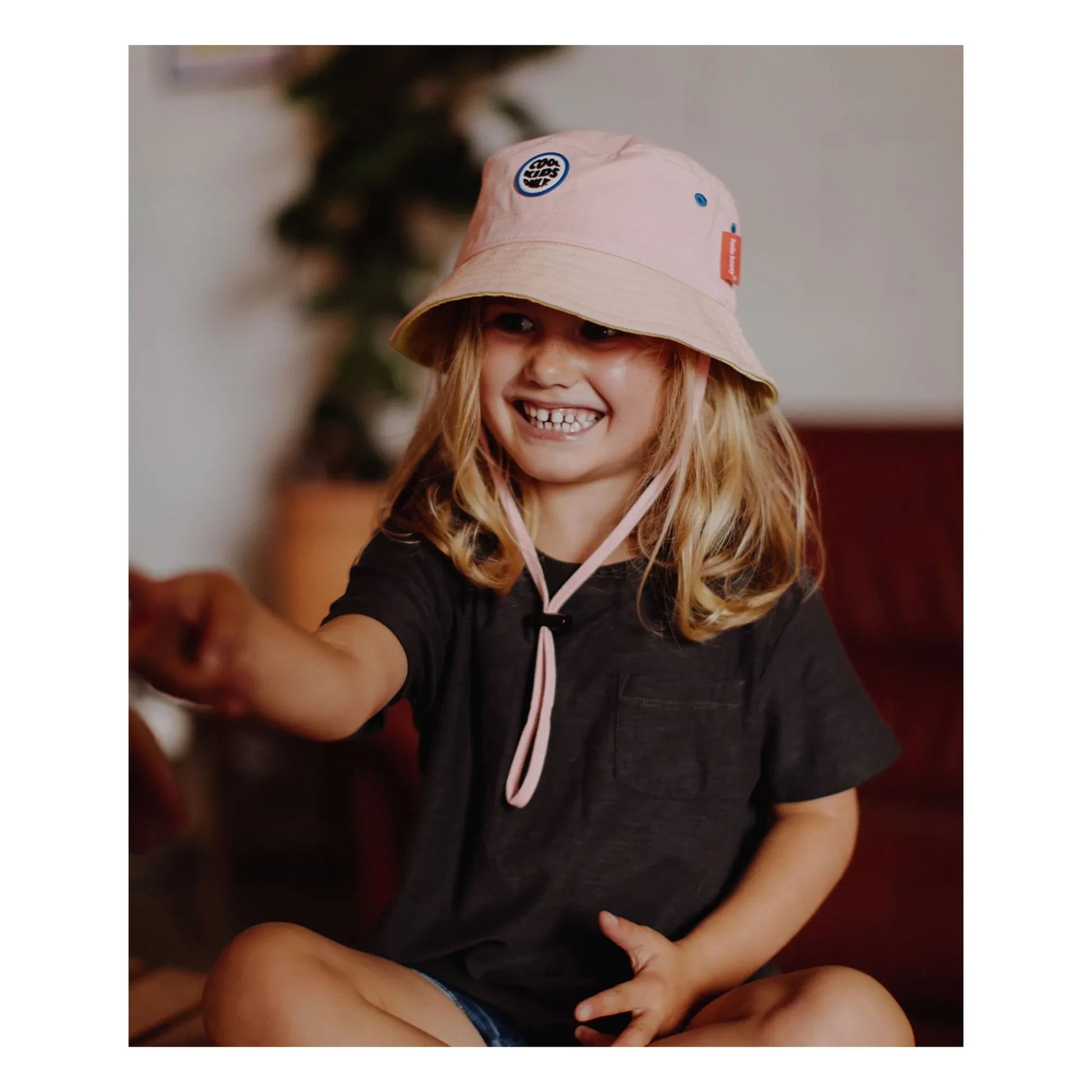 Hello Hossy - Bob Cordon Ajustable Mini Coton Bio | Pale Pink