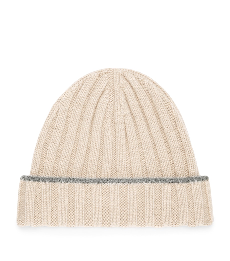 Brunello Cucinelli Cashmere Ribbed Beanie