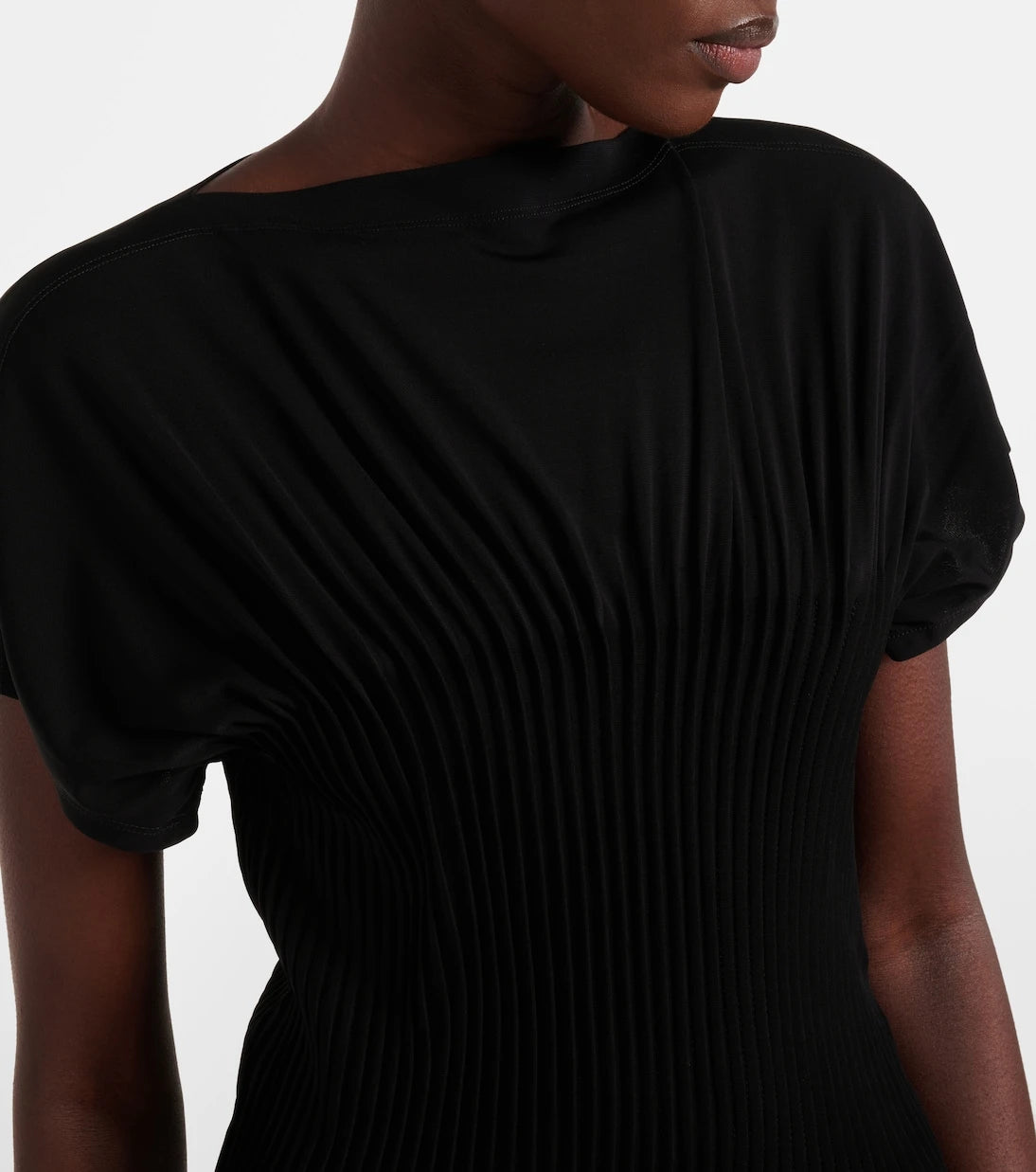 Toteme - Pleated jersey maxi dress