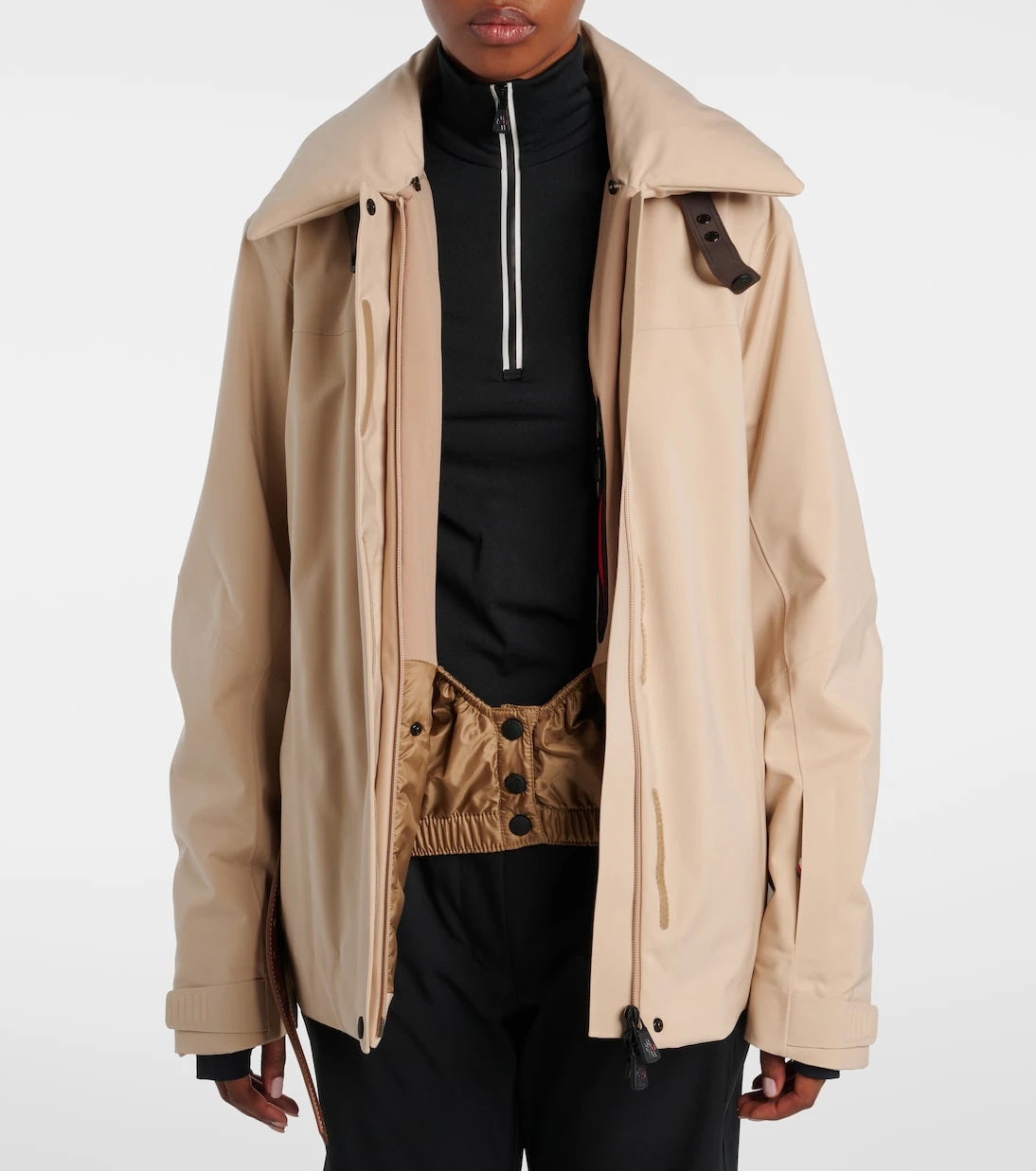 Moncler Grenoble - Vizelles shearling-trimmed down jacket
