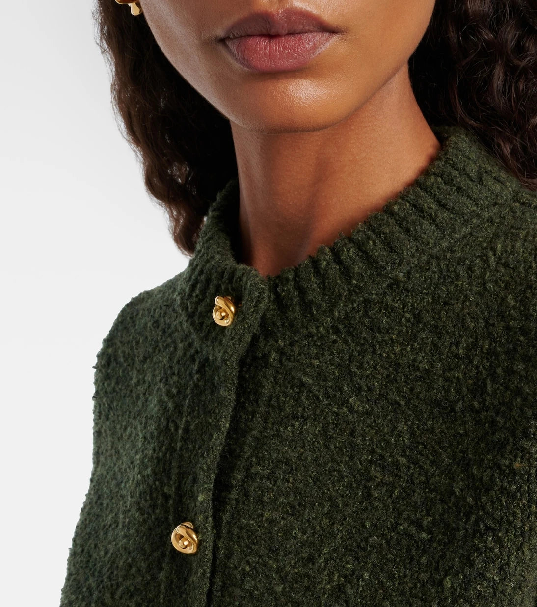 Bottega Veneta - Knot cotton and wool-blend cardigan
