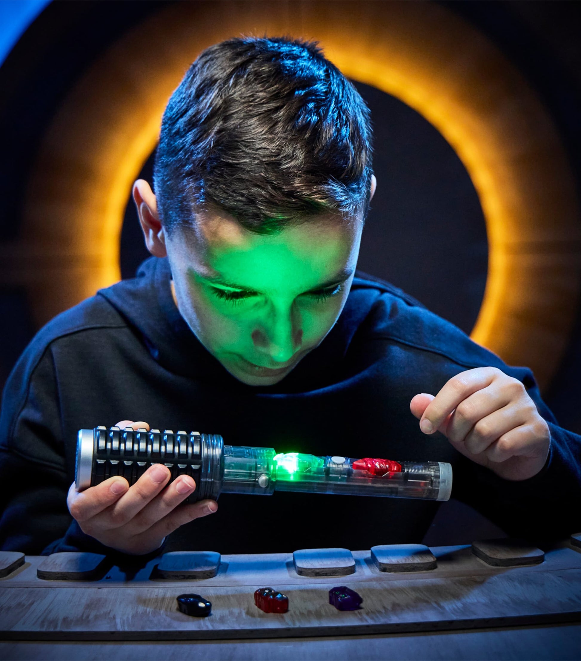 Star Wars Power Crystal Lightsaber Toy