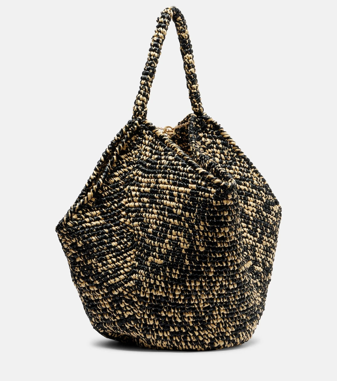 Khaite - Lotus Medium raffia tote bag