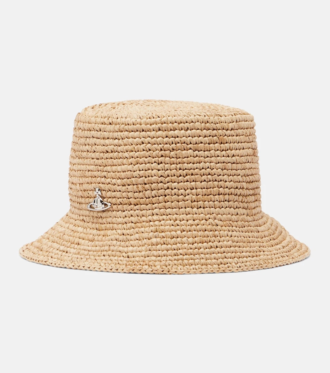 Vivienne Westwood - Orb raffia bucket hat