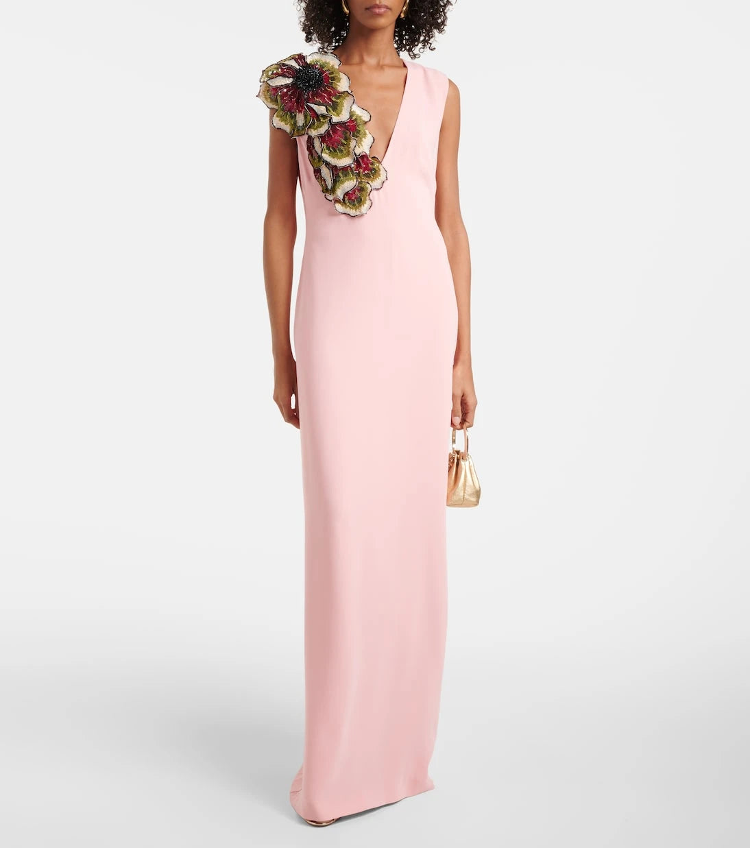 Costarellos - Crêpe gown