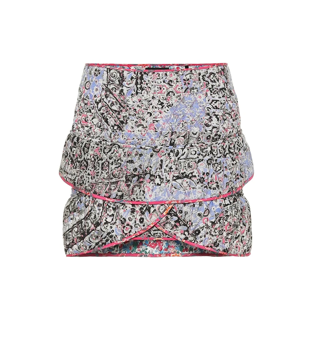 Isabel Marant - Fanulia floral cotton-blend miniskirt