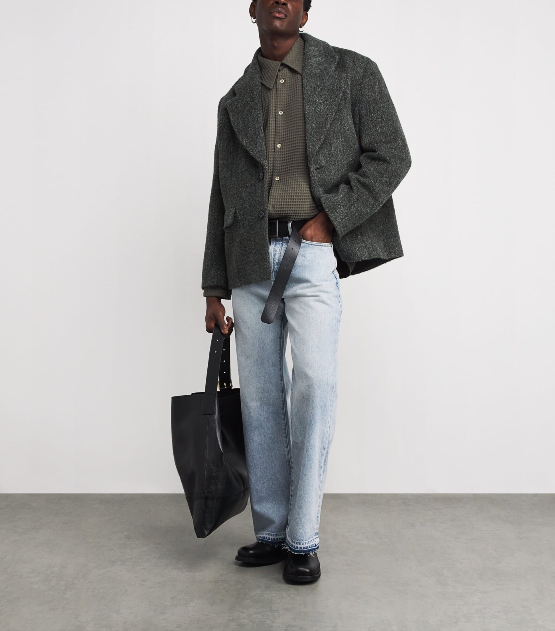 Séfr Cotton Waffle Oseary Shirt