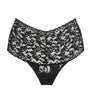 Hanky Panky Black Lace Retro High-Rise Thong