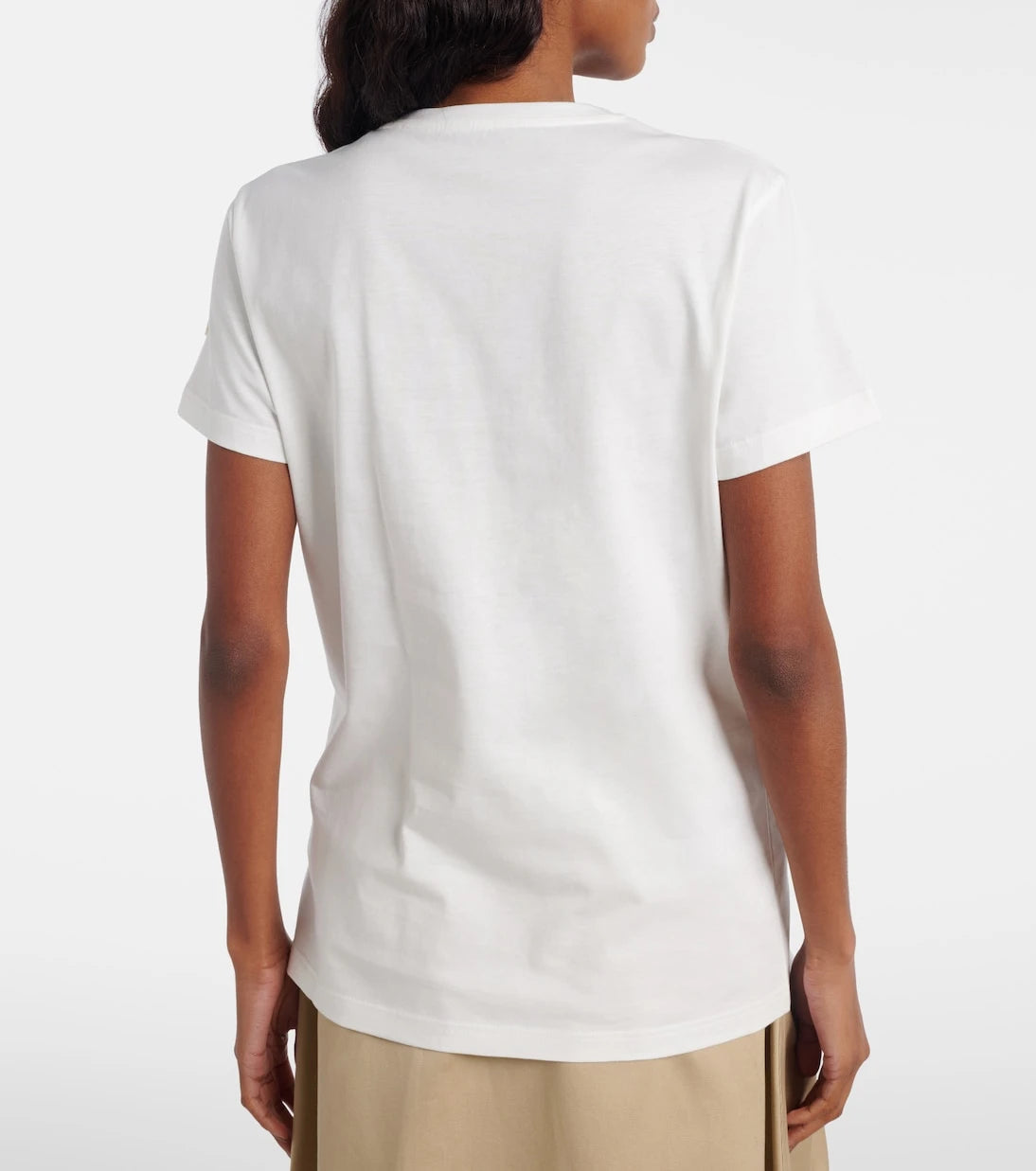 Moncler - Logo cotton jersey T-shirt