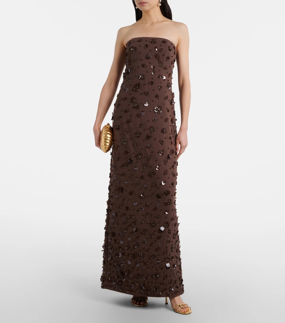 Simkhai - Serafina embellished bustier gown