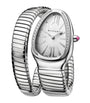 Stainless Steel and Diamond Serpenti Tubogas Watch 35mm
