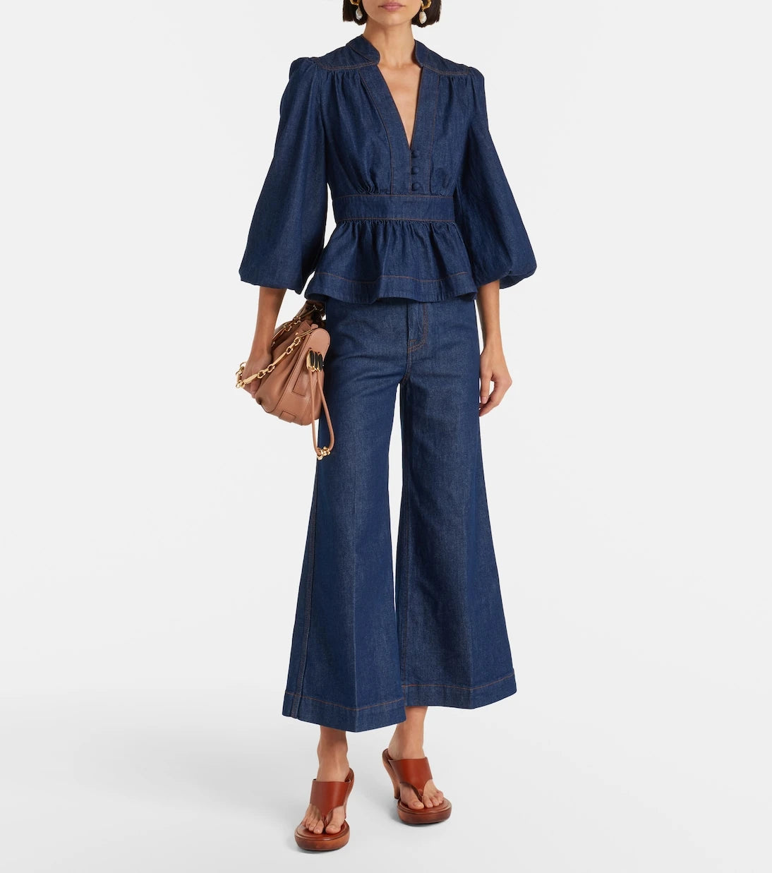 Zimmermann - Awaken denim blouse