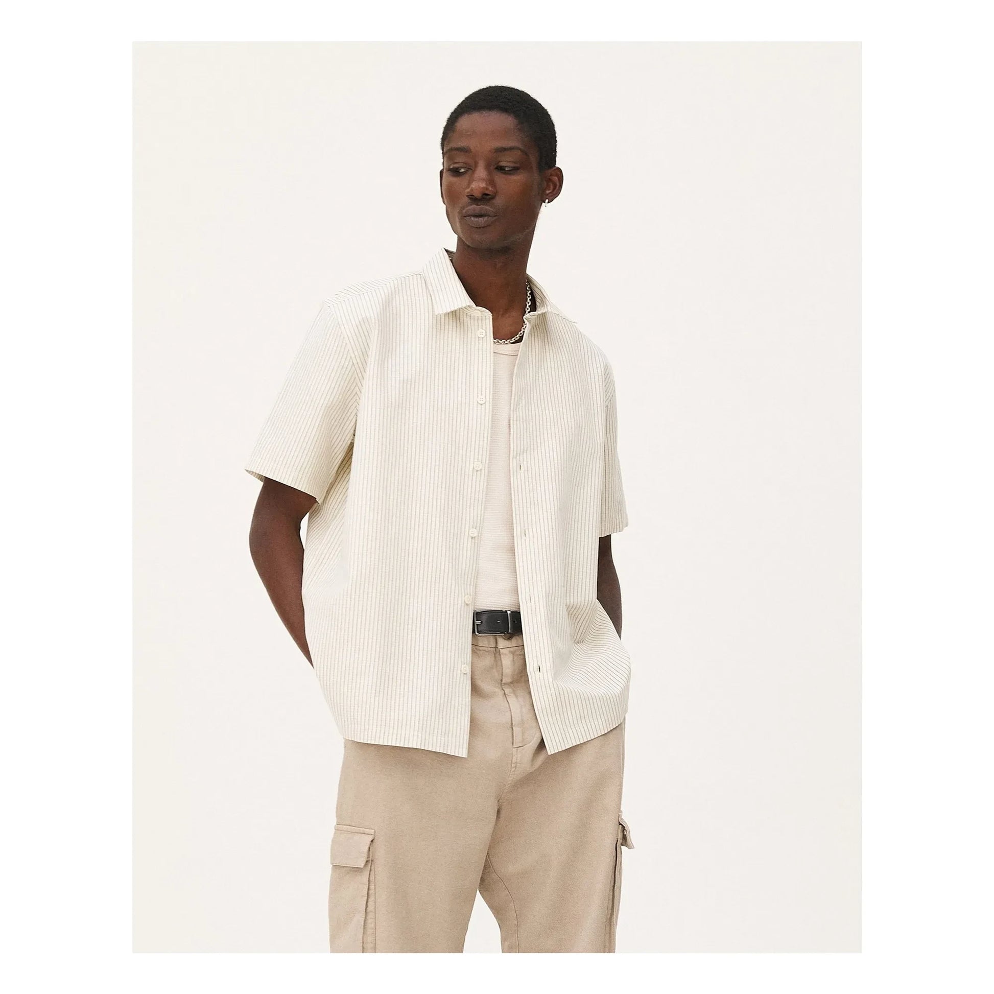 Noyoco - Rio organic cotton shirt | Ecru