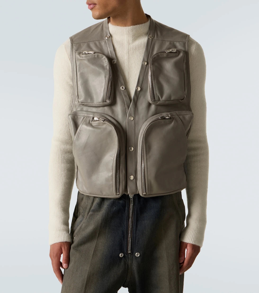 Rick Owens - Leather vest